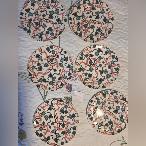 6 plates, 3 tea cups! Tiffany and Co, “Tiffany ivy” - Picture 3 of 6